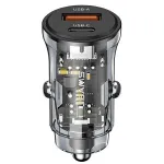 Automobilinis kroviklis usams CC164CC01 30W su 1&times;USB-A ir 1&times;USB-C greitajam krovimui