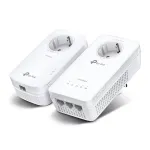 TP-Link TL-WPA1300P KIT 1300 Mbit/s Ethernet LAN Wi-Fi Baltas 2 vnt.