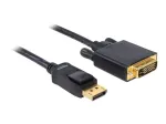 Laidas DeLOCK DisplayPort į DVI 24+1 Ki&scaron;tukas/Ki&scaron;tukas 2 m
