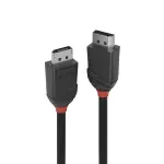 Lindy 1,5 m DisplayPort 1.2 laidas, Black Line