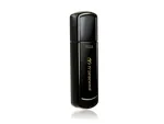 TRANSCEND JetFlash 350 16 GB USB atmintukas - USB 2.0 - Juodas
