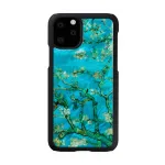 Apsauginis dėklas iKins iPhone 11 Pro &mdash; migdolų žiedas juodas