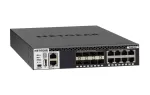NETGEAR M4300-8X8F valdomas L3 10G Ethernet (100/1000/10000) 1U juodas