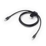 Laidas Zagg 409912831 USB-C į Lightning 1 m, juodas, palaiko Power Delivery iki 30 W