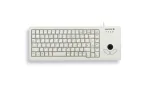 CHERRY XS Trackball klaviatūra USB QWERTZ voki&scaron;ka pilka