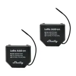 2 vnt. Shelly LoRa Add-on EU868 relių rinkinys