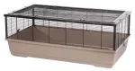 Narvelis graužikams INTER ZOO Bernie mokka 100 x 54 x 39 cm metalinis, mokka
