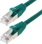 Tinklo kabelis Helos CAT6 S/FTP (PIMF) 30m Žalias