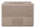 Microsoft Surface Pro klaviatūra su ra&scaron;iklio laikymu DE/AT QWERTZ voki&scaron;ka smėlio spalvos