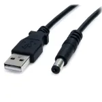 StarTech.com USB į 5,5 mm maitinimo laidas &ndash; Type M cilindrinis &ndash; 0,9 m