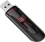 &bdquo;Sandisk Cruzer Glide&ldquo; 3.0 USB atmintukas juodas 128GB (SDCZ600-128G-G35)