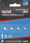 Ansmann HyCell 1516-0025 &ndash; Baterija vienkartinė &ndash; LR41 &ndash; &Scaron;arminė &ndash; 1,5 V &ndash; 4 vnt. &ndash; Sidabrinė