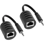 InLine 3,5 mm garso perdavimo per LAN / Ethernet / RJ45 rinkinys, maks. 50 m