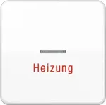 Jung Wippe Aufs.Heizung/Notsch. f&uuml;r Kontrollschalter CD 590 H WW (CD590HWW)