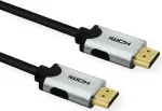 VALUE Ultra High Speed - HDMI-Kabel - HDMI m&auml;nnlich zu HDMI m&auml;nnlich - 1 m - Doppelisolierung - Schwarz - 10K UWHD-Support (10.240 x 4.320)