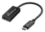USB Type-C į HDMI garso ir vaizdo keitiklis MediaRange MRCS234, 20 cm, juodas