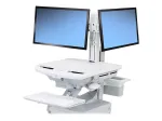 Stalinis laikiklis Ergotron STYLEVIEW DUAL MONITOR KIT