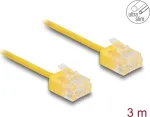 DeLOCK RJ45 Cat.6 UTP tinklo kabelis 3 m geltonas