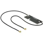 Vidinė dviguba Wi-Fi antena DeLOCK 88984, 5 dBi, MHF/U.FL