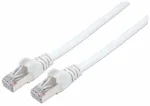 Intellinet tinklo jungiamasis kabelis, Cat7 kabelis / Cat6A ki&scaron;tukai, 3 m, baltas, varis, S/FTP, LSOH / LSZH, PVC, RJ45, paauksuoti kontaktai, be užkabliukų, su apsauginiu gaubteliu, viso gyvenimo garantija
