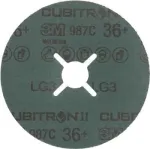 &Scaron;lifavimo pluo&scaron;tinis diskas 3M Cubitron II 987 C 125 mm K60+ INOX keraminis grūdelis