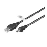Wentronic 93902 USB laidas juodas
