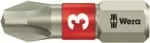 WERA 3851/1 TS PH 3 x 25 mm Phillips antgalis, nerūdijantis plienas, D 6,3, 1 vnt.