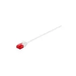 Wentronic Goobay CAT 6 Slim-Patch kabelis, U/UTP, baltas, 20 m &ndash; variniai laidai (93712)