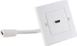 HDMI sieninis lizdas ShiverPeaks 79510-1 Baltas