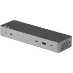 StarTech.com USB-C dokavimo stotelė, skirta MacBook Pro/Air M1/M2/M3/M4, suderinama su Thunderbolt, HDMI/DisplayPort, dviguba 4K 60Hz / viena 8K, USB Type-C, 96W galios tiekimas, USB 10Gbps