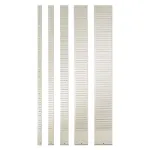 Nobo T-Card planavimo skydelis, 4 dydis, pilkas, 128x655 mm