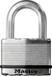 Spynos korpusas MASTERLOCK M5EURDCC, apsaugos lygis 9, grūdinto plieno lankas, žalvario korpusas