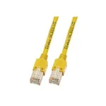 Tinklo laidas EFB Elektronik K8015.3 RJ-45 Cat5e 3 m Geltonas