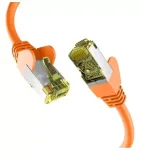 Tinklo kabelis EFB Elektronik EC020200112 15m Cat6a S/FTP Oranžinis