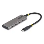 StarTech 4-Port USB-C Hub - 10 Gbps, 100W PD Įkrovimas, Apsauga nuo Perkrovos, PCR Aliuminis - 3x USB-C 3.2 Gen 2 + 1x USB-C 3.2 Gen 2 (Power Delivery) - Staliniui Kompiuteriui