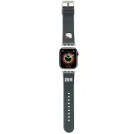 Hello Kitty HKAWMPGKHK Apple Watch Dirželis 38/40/41mm Juodas Silikonas