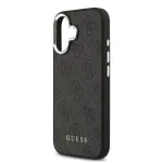 Guess 4G Classic Logo MagSafe Case, iPhone 17, juoda