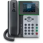 IP telefonas HP Poly Edge E320 su PoE, IPS ekranu 320x240, 4:3, HTTPS, ENERGY STAR, EAC, RoHS, FCC, CE, BSMI