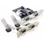 Longshine LCS-6320A PCI Express x1 valdiklio plok&scaron;tė su 2 lygiagrečiaisiais prievadais