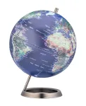 TROIKA Globe 23.5 Degrees (G2507-P2P2/CB) &ndash; stalo gaublys, popieriaus prispaudėjas, chromuotas pagrindas, 60 mm