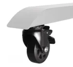 B-TECH System X - 4i Braked Castors for BT8380-BASE - 2vnt Juodi