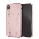 Guess Kaia kietas dėklas, skirtas iPhone XR &ndash; rožinis auksas