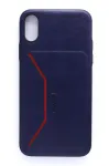 Evelatus Apple iPhone X Nobel Blue Silicone Back Cover