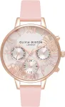 Olivia Burton Women's Celestial Watch OB16CGS07 - 34mm Rose Gold & Grey Leather