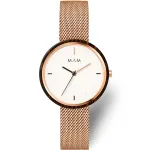 MAM MAM664 unisex laikrodis, 33 mm, baltas ciferblatas, nerūdijančio plieno apyrankė