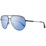 GUESS GF5083-01X Vyri&scaron;ki Aviatoriaus Stiliaus Akiniai nuo Saulės &ndash; Juodas Metalo Rėmas, Pilki Polikarbonato Lę&scaron;iai, UV400 Apsauga