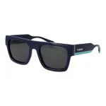 Polaroid PLD6224SX54PJ Unisex Akiniai - Juodas Rėmelis, Pilki Poliarizuoti Lę&scaron;iai 54mm