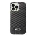 Audi IML Stitching Pattern MagSafe Hard Case, skirta Apple iPhone 16 Pro Max 6.9 inch - juoda