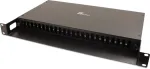 GETFORT GF-FO01-DX 1U 19 colių 24xSC duplex &scaron;viesolaidinis skirstomasis skydas su i&scaron;traukiamu padėklu
