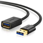 UGREEN USB 3.0 ilginimo laidas 2m juodas
